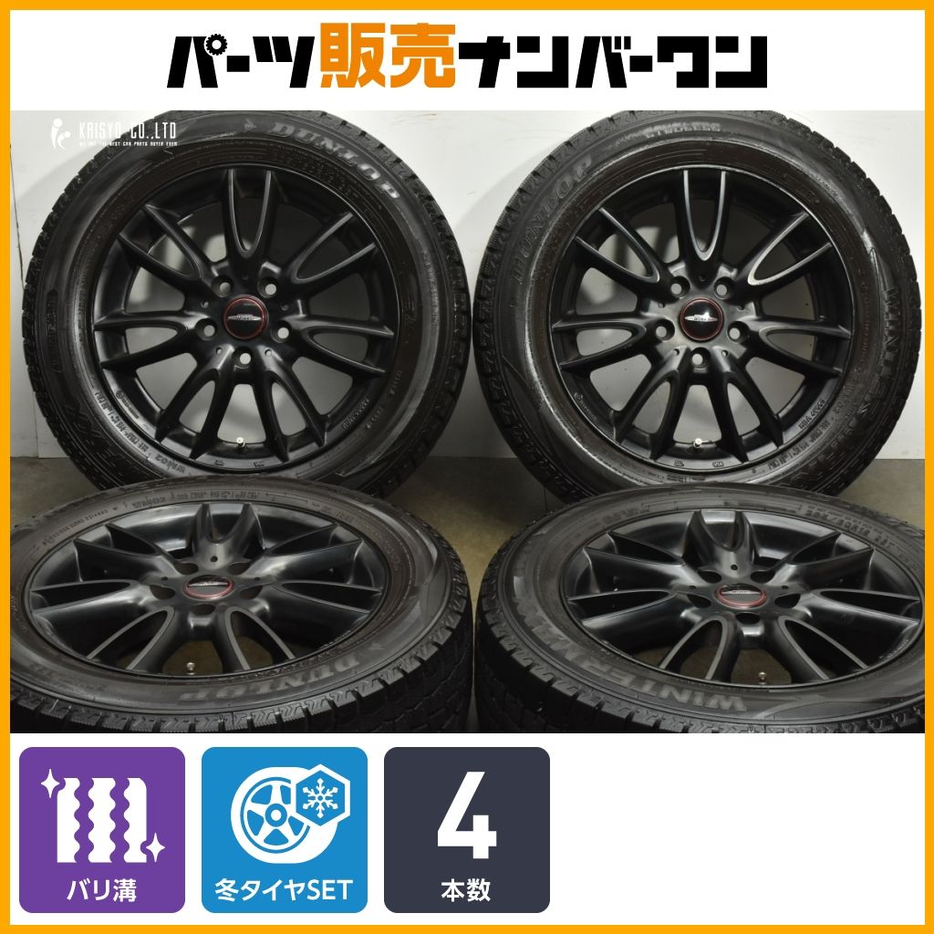 バリ溝】MAK JACKIY 16in 6.5J +54 PCD112 ダンロップ ウィンター