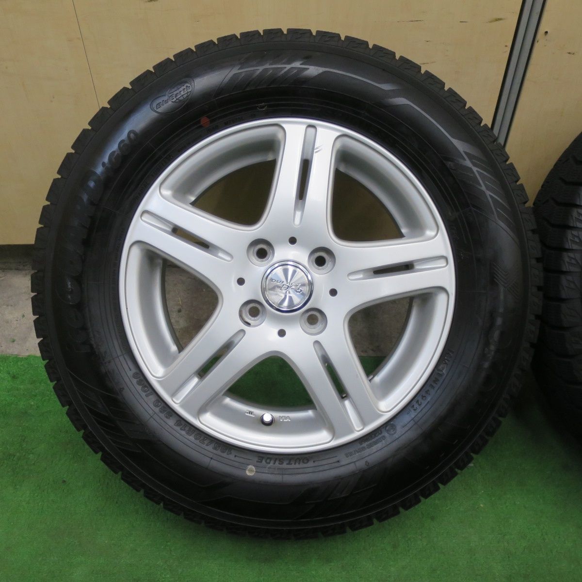 バリ溝 22年 ほぼ10分 スタッドレス 185 70 R 14 ヨコハマ アイスガード IG 60 DUFACT DF 5 デュファクト 14インチ PCD 100 4 H ス