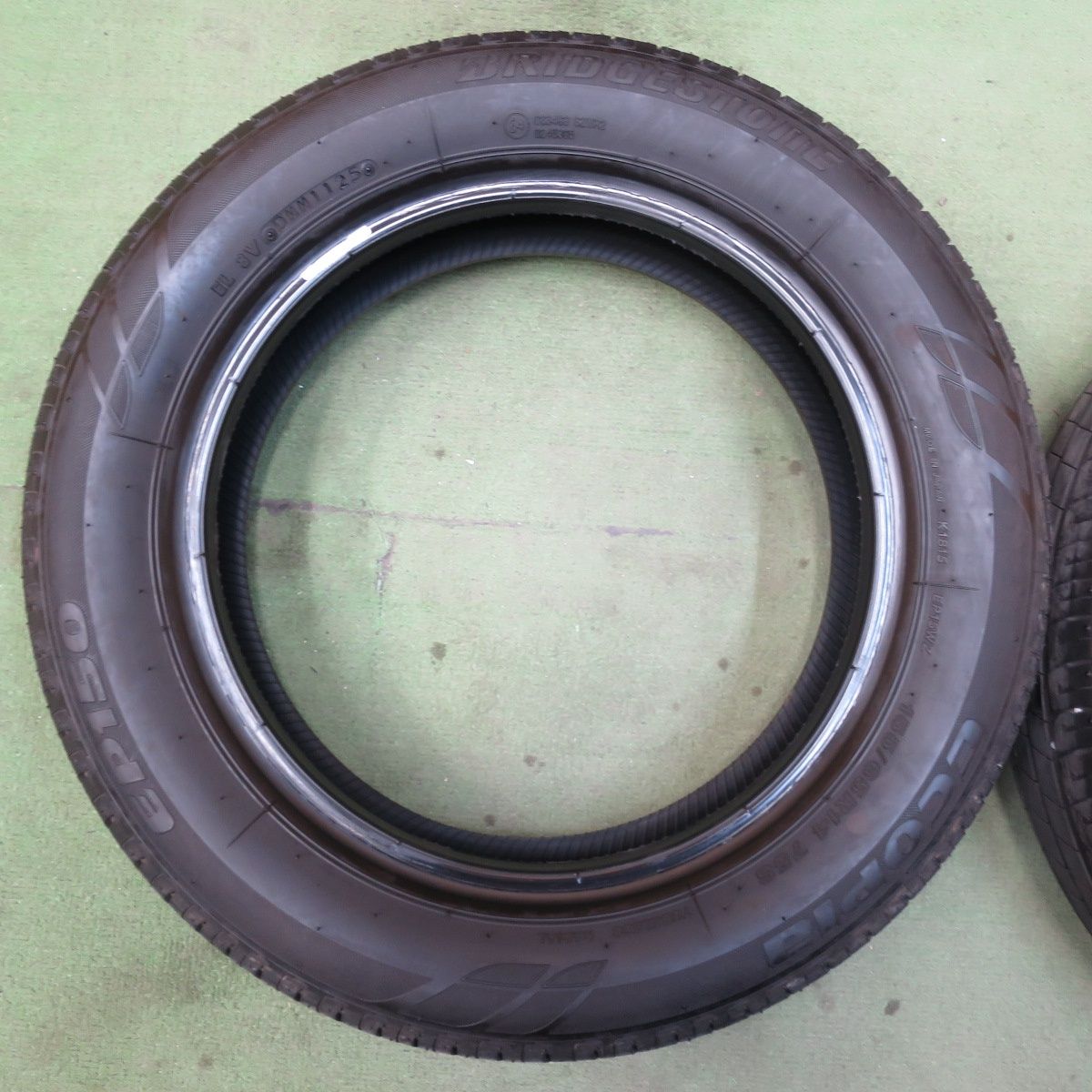 超バリ溝！25年！ほぼ10分☆155/65R14 ブリヂストン エコピア EP150