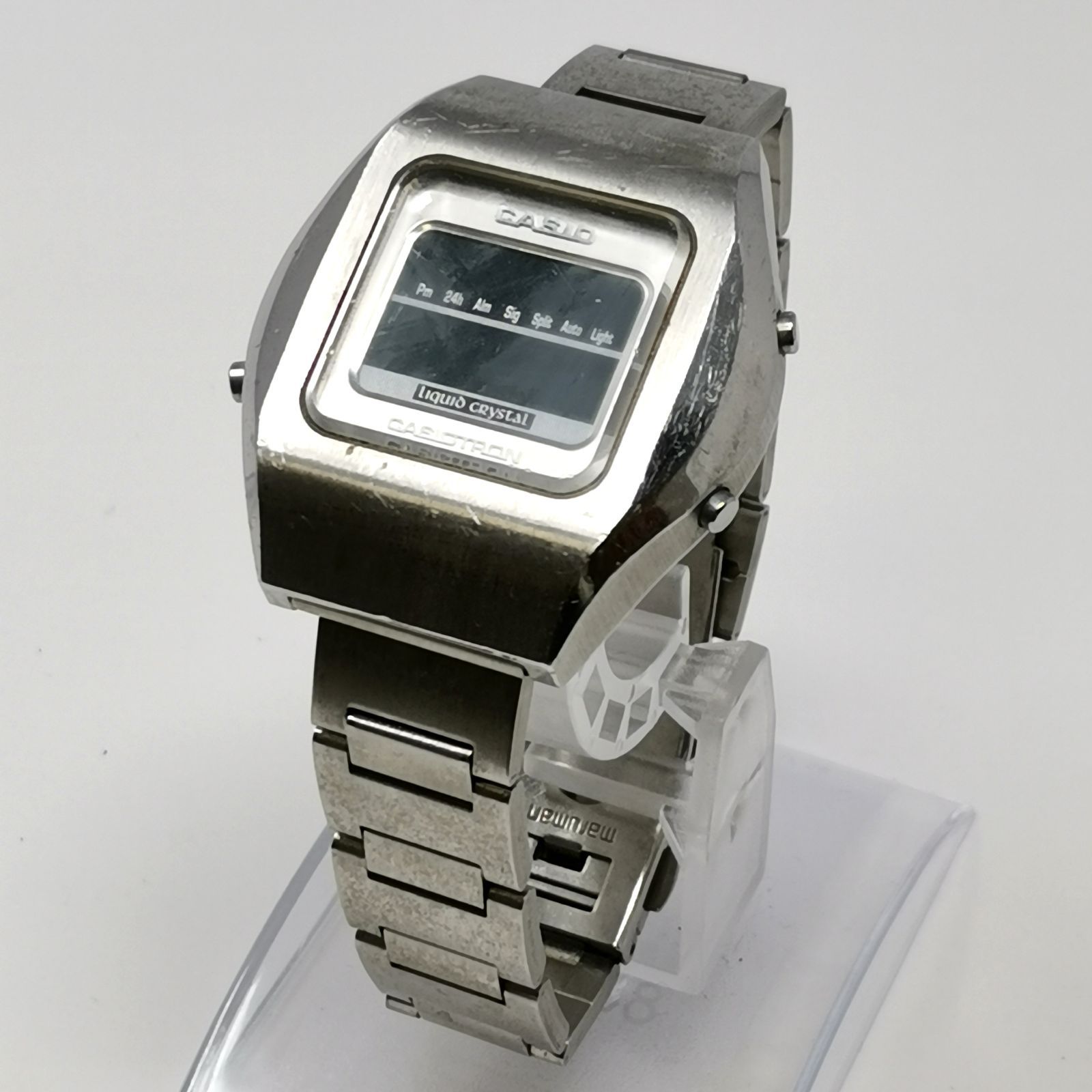カシオトロン CASIO CASIOTRON TRN-110 腕時計 シルバー 電池ないため