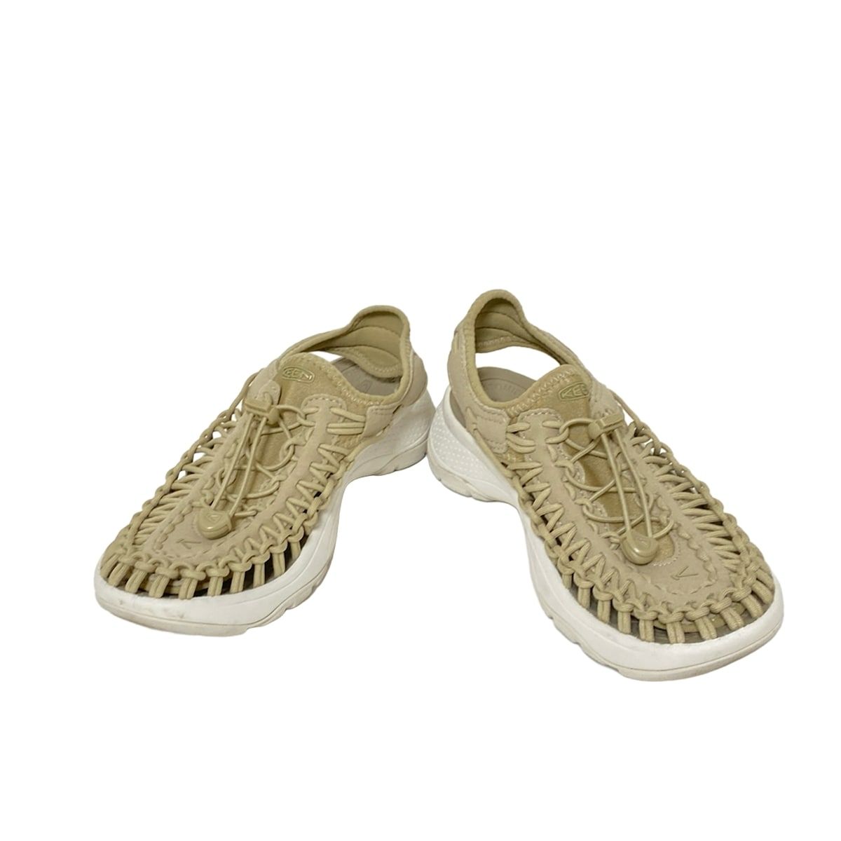 KEEN キーン サンダル 22.5 レディース - ベージュ