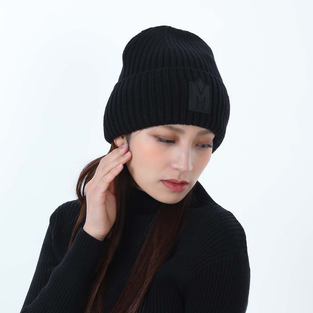 新品 MACKAGE マッカ―ジュ JUDE-MZ C0001 ニット帽 ビーニー ユニ