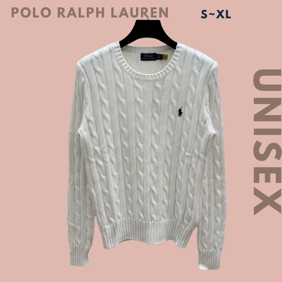 POLO Ralph Lauren 工場 ポロラルフローレン ロゴ長袖ケーブルニット