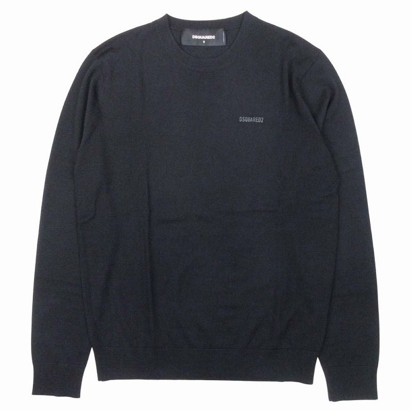 極美品 19aw ディースクエアード DSQUARED2 ロゴプリント ハイゲージ