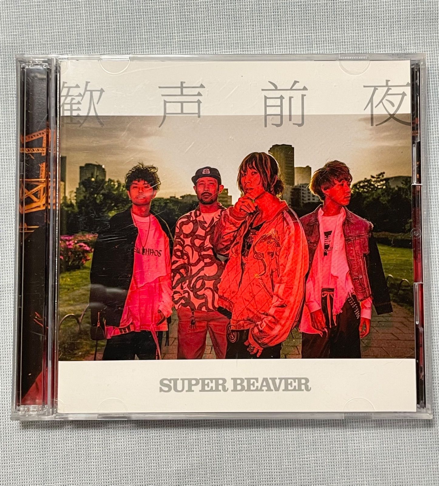 初回限定盤 SUPER BEAVER CD DVD付 歓声前夜 NOID 0026 アルバム