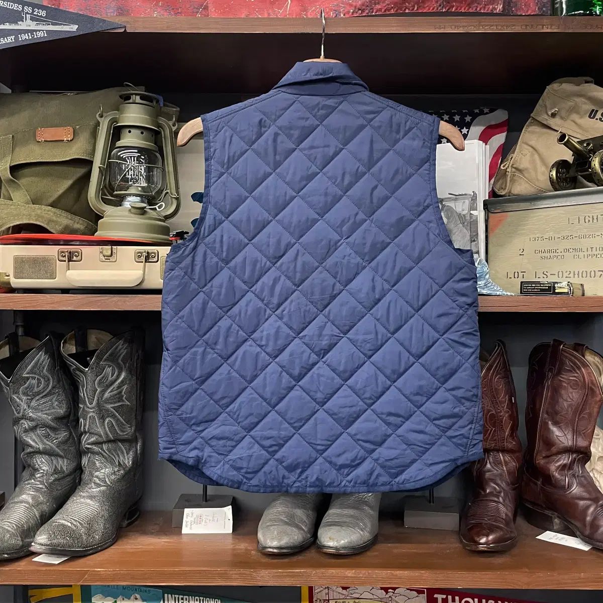 ポロラルフローレン 新モデル ラベル キルティング ベスト ジャケット