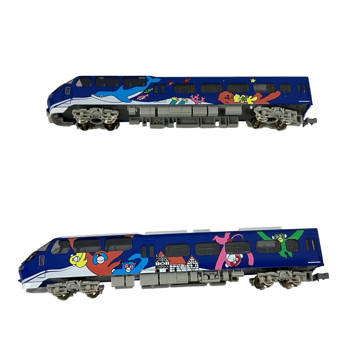 GREENMAX/宮沢模型 名鉄1000系 パノラマSUPER ブルーライナー 4輌編成