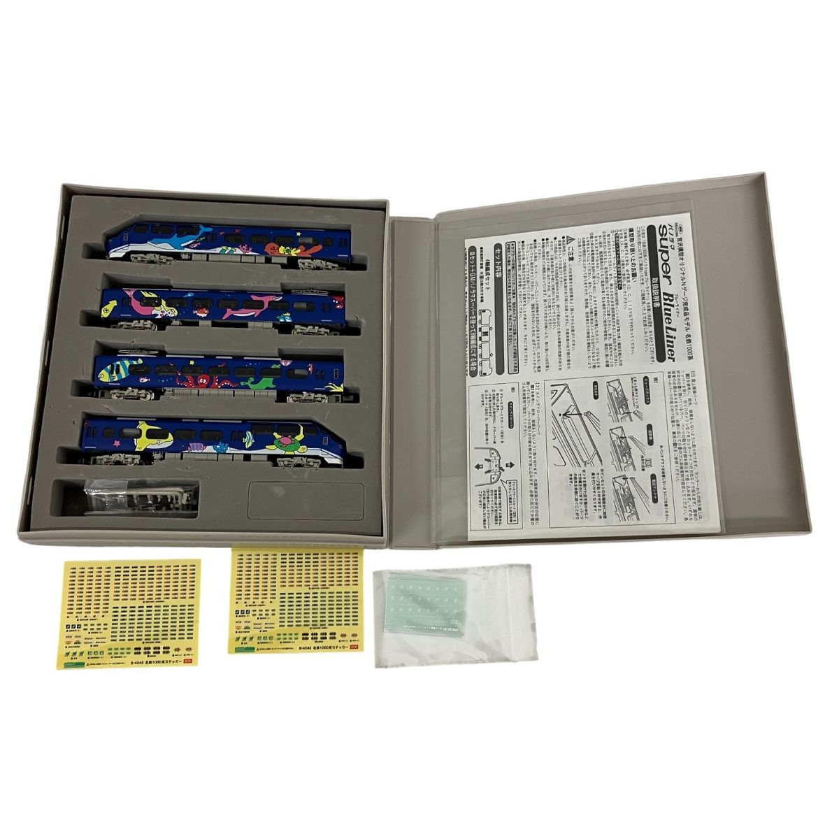 GREENMAX/宮沢模型 名鉄1000系 パノラマSUPER ブルーライナー 4輌編成