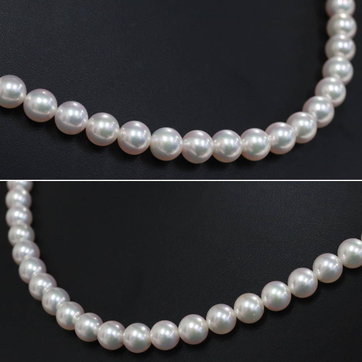 ミキモト パールネックレス シルバー金具 7.0-7.5mm 42cm - メルカリ