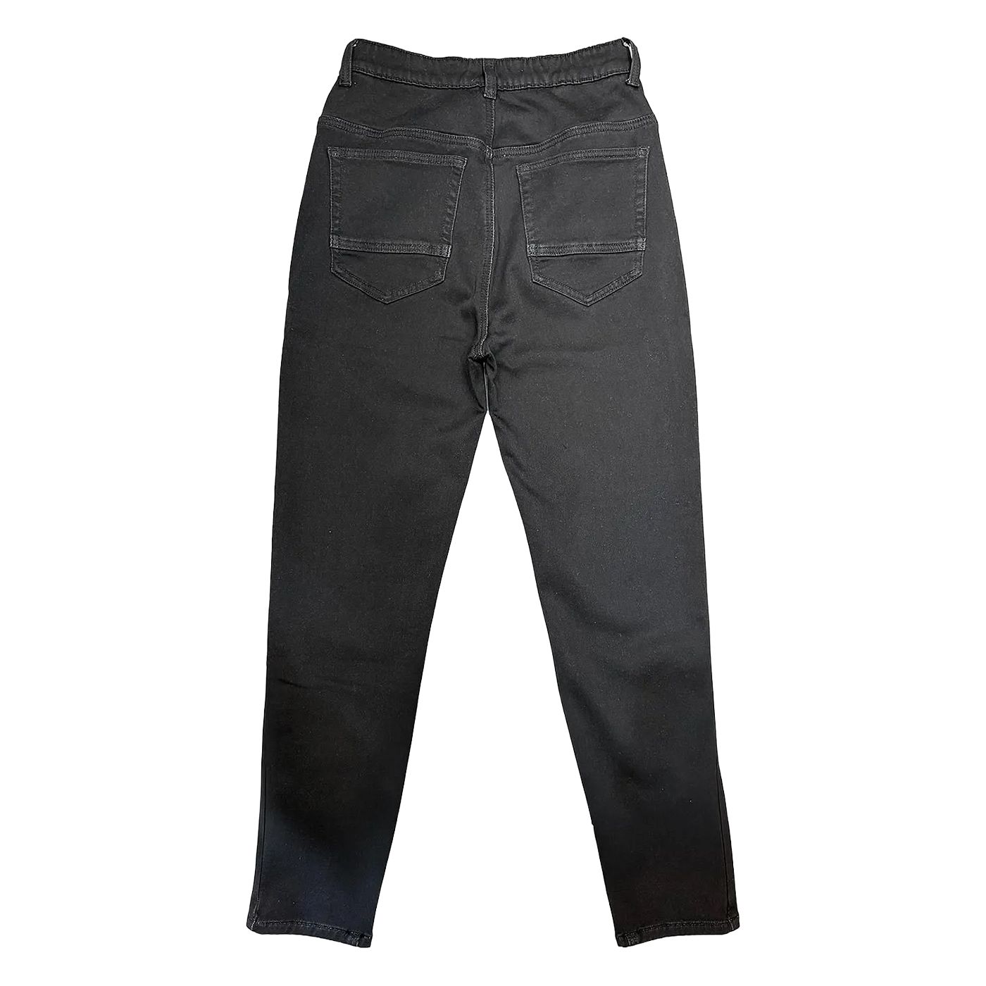 INDIMARK ジーンズ 裏起毛 ボーイフレンドデニム レディース グレー