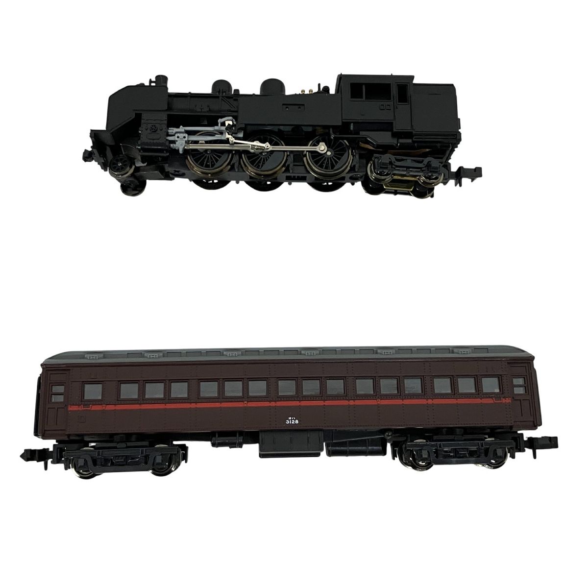 KATO 2002 C11 蒸気機関車 客車3両付き Nゲージ 鉄道模型 中古