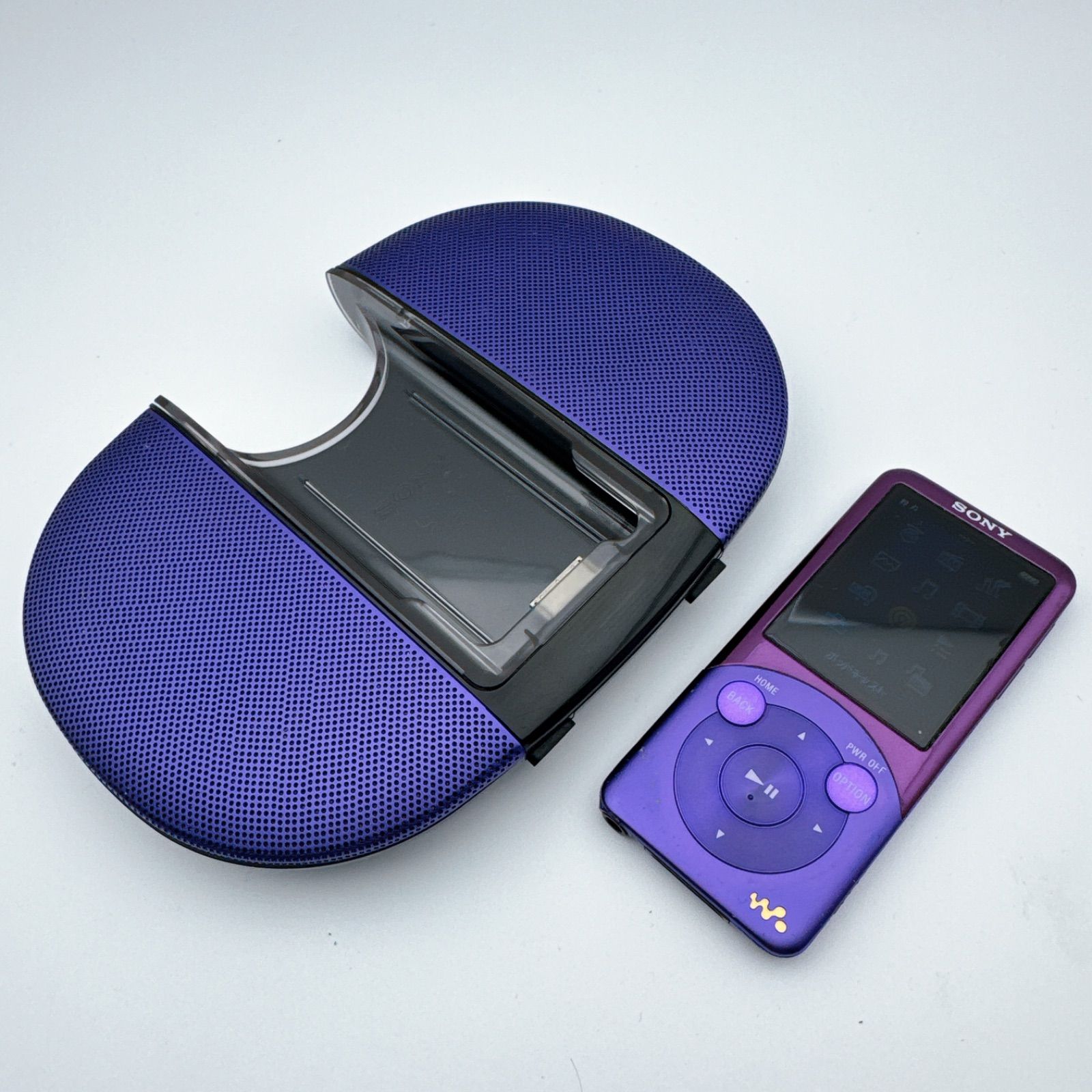 SONY ウォークマン NW-S764 パープル 8GB MP3 バッテリー交換済み 初期
