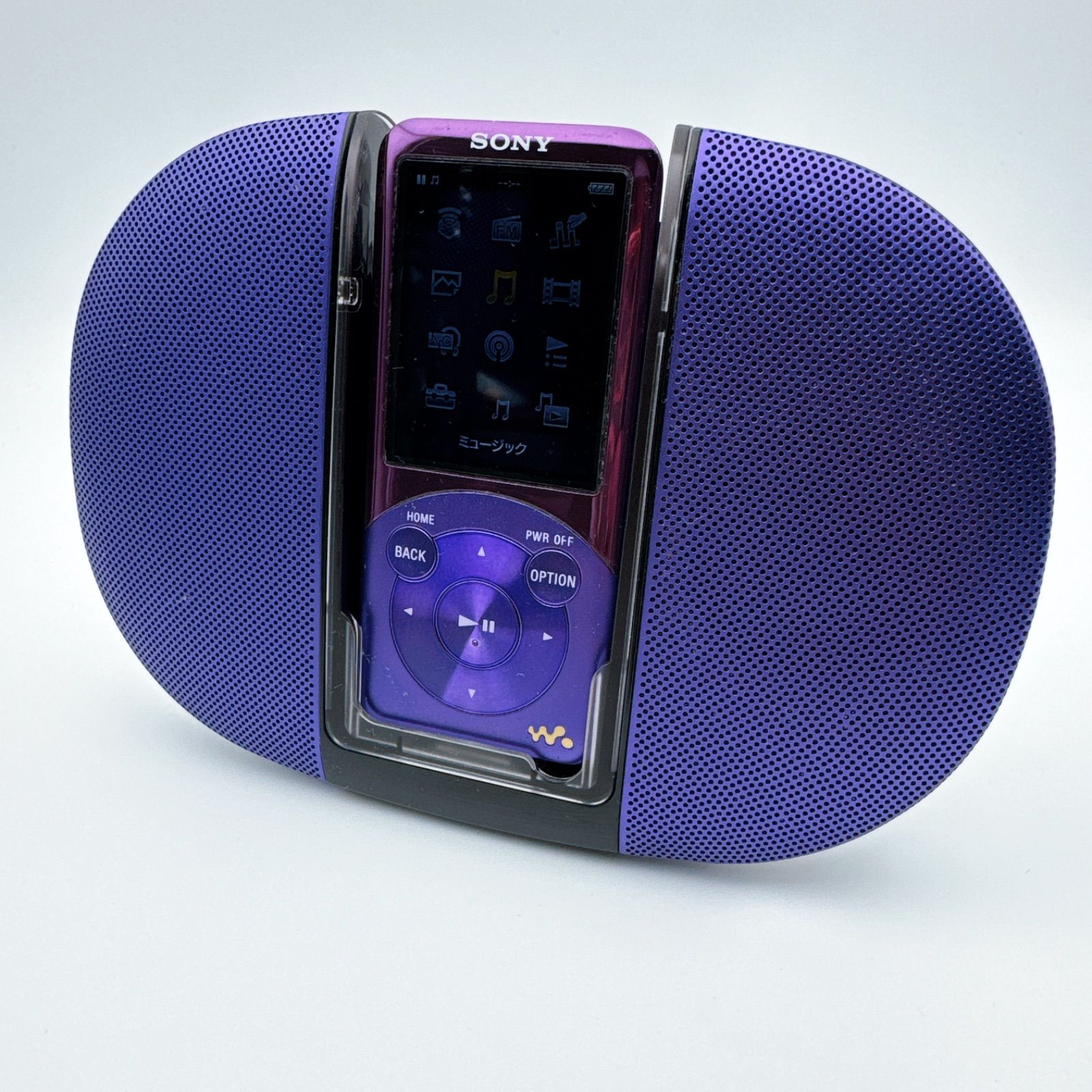 SONY ウォークマン NW-S764 パープル 8GB MP3 バッテリー交換済み 初期
