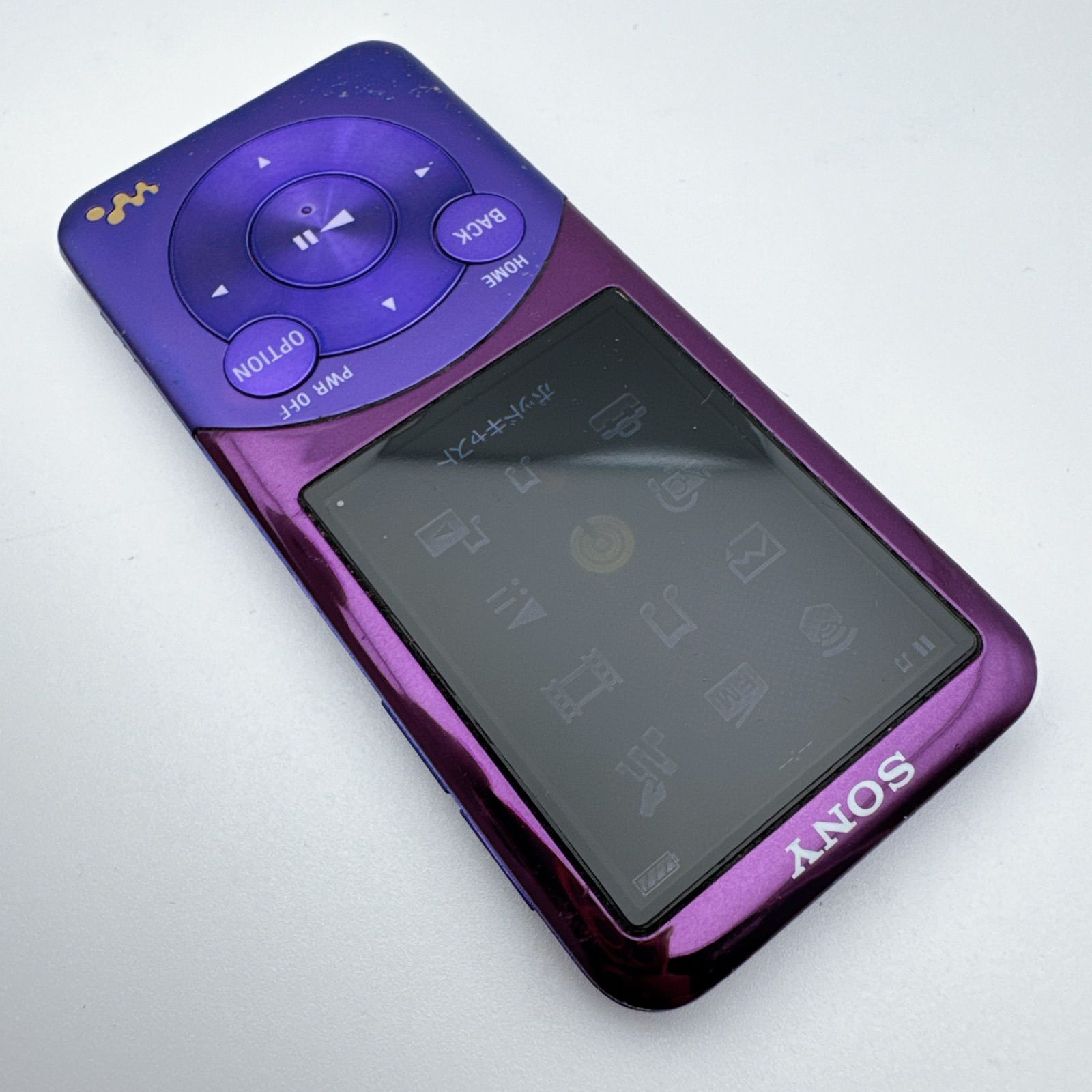 SONY ウォークマン NW-S764 パープル 8GB MP3 バッテリー交換済み 初期