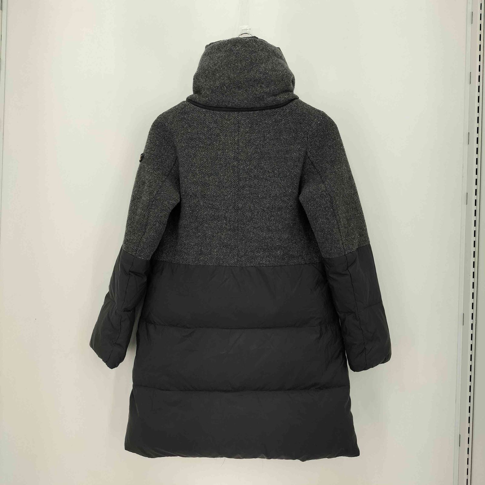 ブランバスク blanc basque ドッキング ウールナイロン ダウンコート