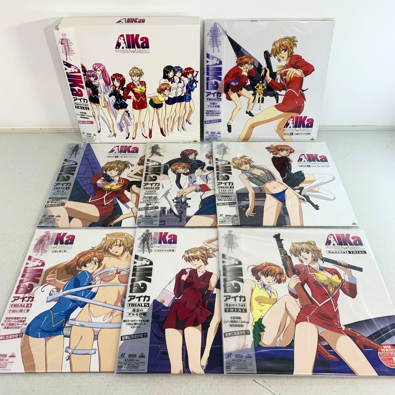 訳アリ】AIKa アイカ Special TRIAL 帯付き レーザーディスク LD LD