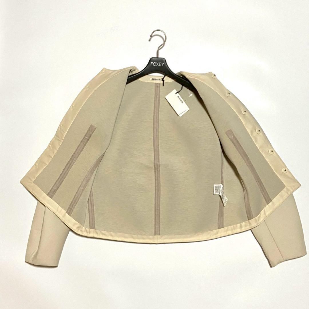 新品未使用 AURALEE オーラリー SPONGE TROPICAL WOOL NO COLLAR