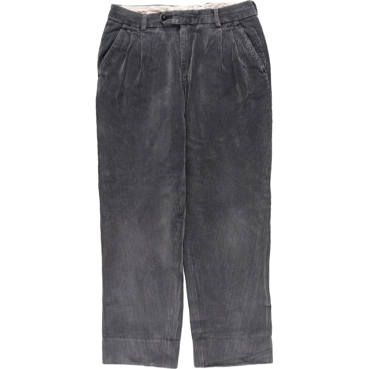古着 J.C.TWIDO ツータック 太畝 コーデュロイパンツ メンズw 34相当 eaa 593252