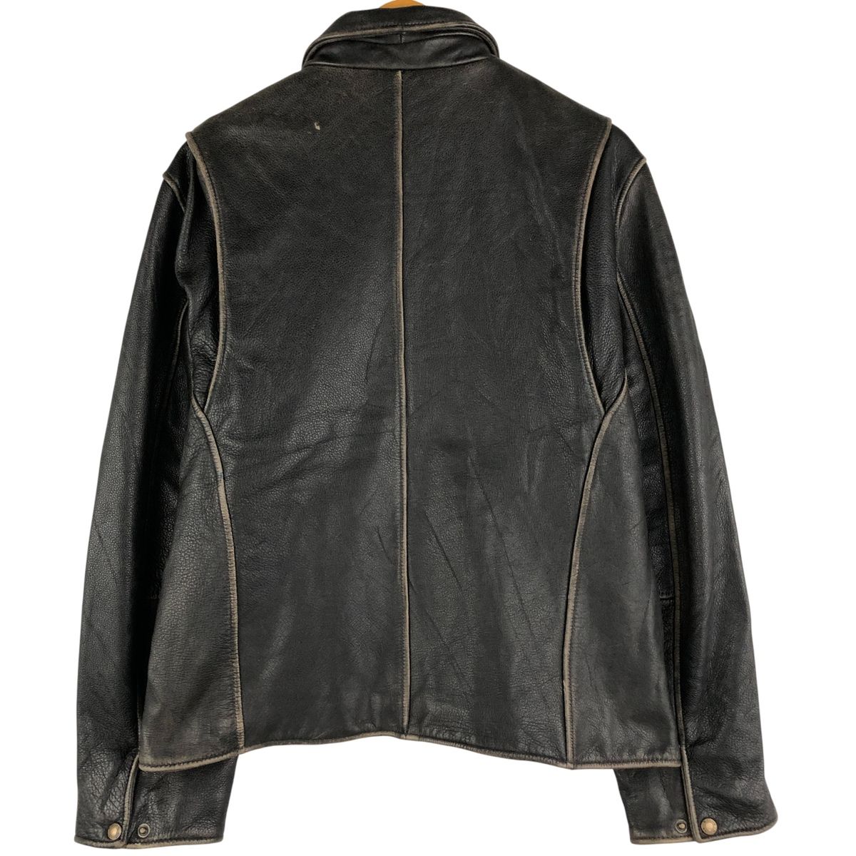 メンズ WILSONS LEATHER ウィルソンズレザー 本革 レザージャケット L