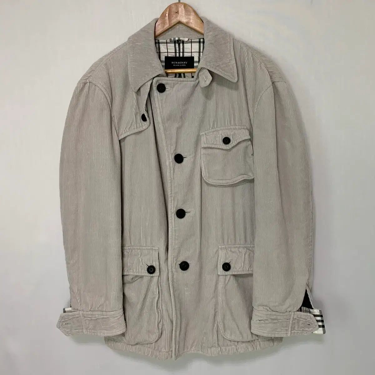 バーバリー ブルーレーベル コーデュロイ ヴィンテージ ジャケット