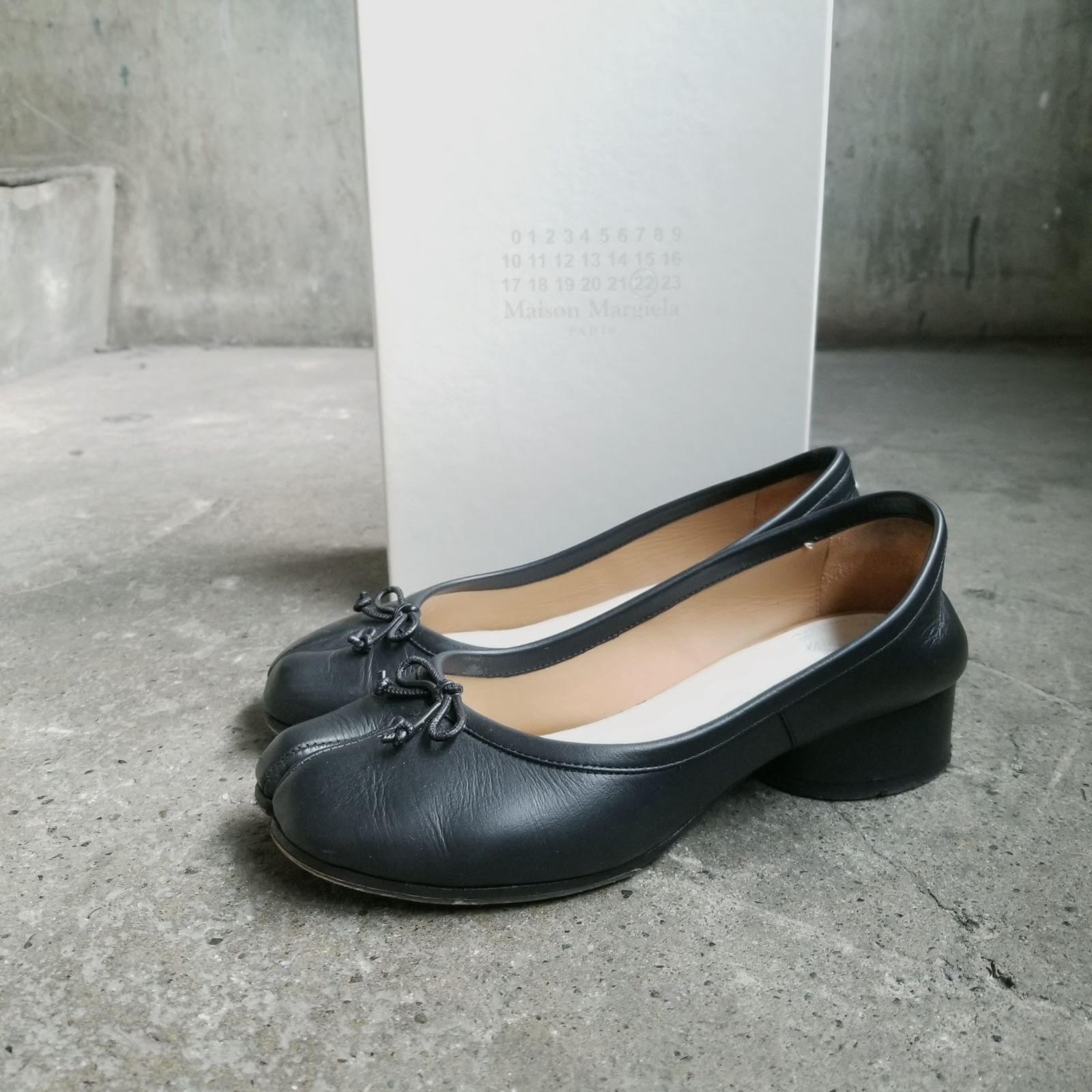 Maison Margiela 足袋バレエ　ブラック 36.5 Maison Margiela 20ss Tabi Ballet Shoes 36.5 メゾンマルジェラ 足袋