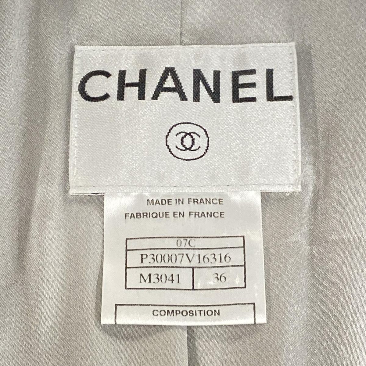 CHANEL(シャネル) コート サイズ36 S レディース - P30007 ライト