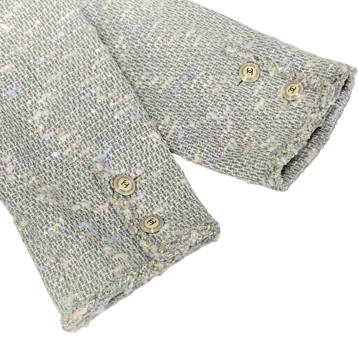 CHANEL(シャネル) コート サイズ36 S レディース - P30007 ライト