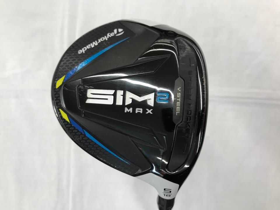 テーラーメイド SIM 2 MAX 18度 TENSEI BLUE TM 50 Sフレックス フェアウェイウッド 最短