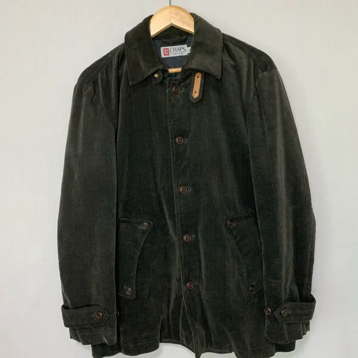 CHAPS 랄프로렌 ヴィンテージ コーデュロイ ジャケット カーキ ブラウン M