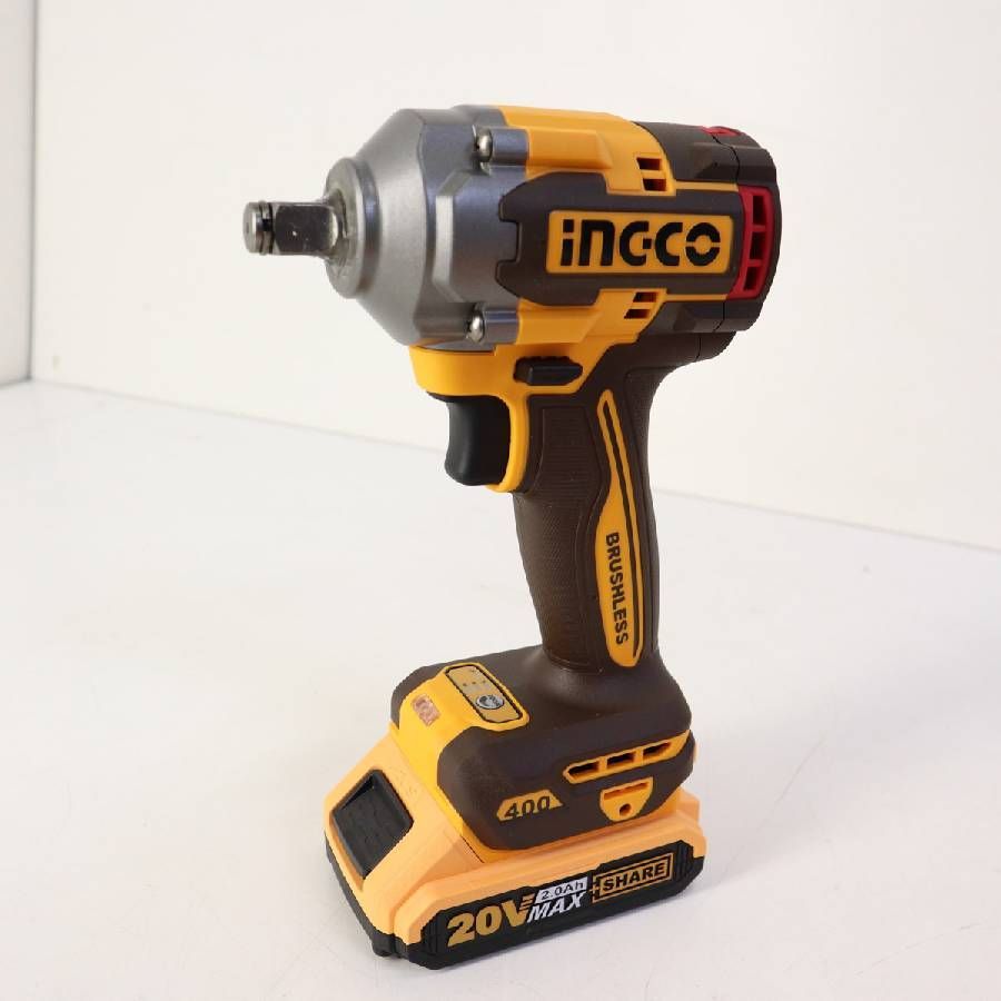 INGCO 20 V コードレスインパクトレンチ 400 Nm の2 0 Ahバッテリーと の急速充電器付き のソケット付き 311 05 工具 レンタル 価格 工具 作業服 工具 ポケット