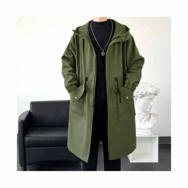 送料無料 2XL モッズコート スタイリッシュデザイン ロングコート