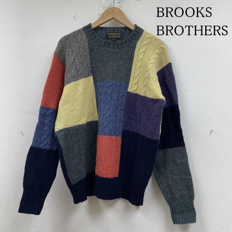 ブルックス ブラザーズ 80s クレイジーパターン シェットランド ニット
