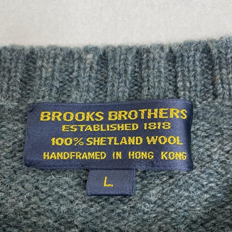 ブルックス ブラザーズ 80s クレイジーパターン シェットランド ニット