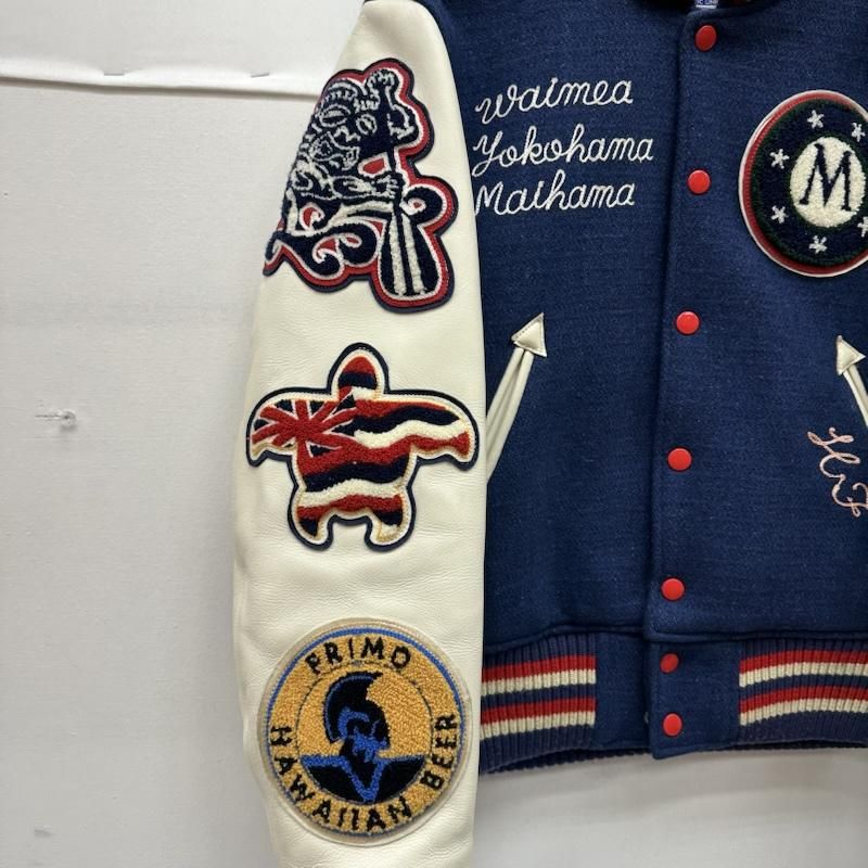 ホワイツビル フルデコ レザー スリーブ スタジャン MM11246 メンズ 36