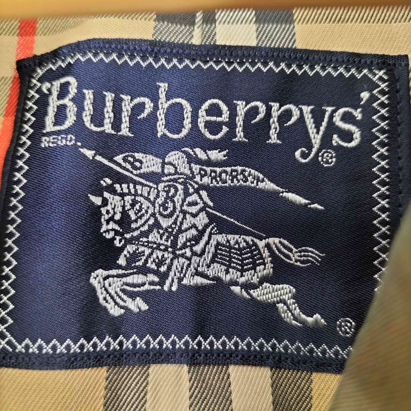 バーバリーズ BURBERRYS 裏地ノバチェック 玉虫 ステンカラーコート