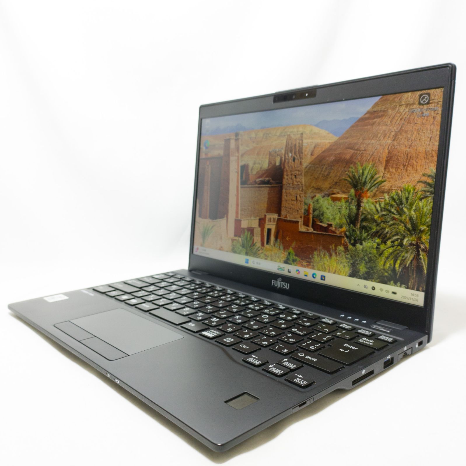 Windows 11正式対応PC! 30日保証付!! 初期設定 FUJITSU U 9310 D 第10世代 Corei 7-10610 NVMe メモリ16 GB 13.3 inch 11 カメラ WPSOffice