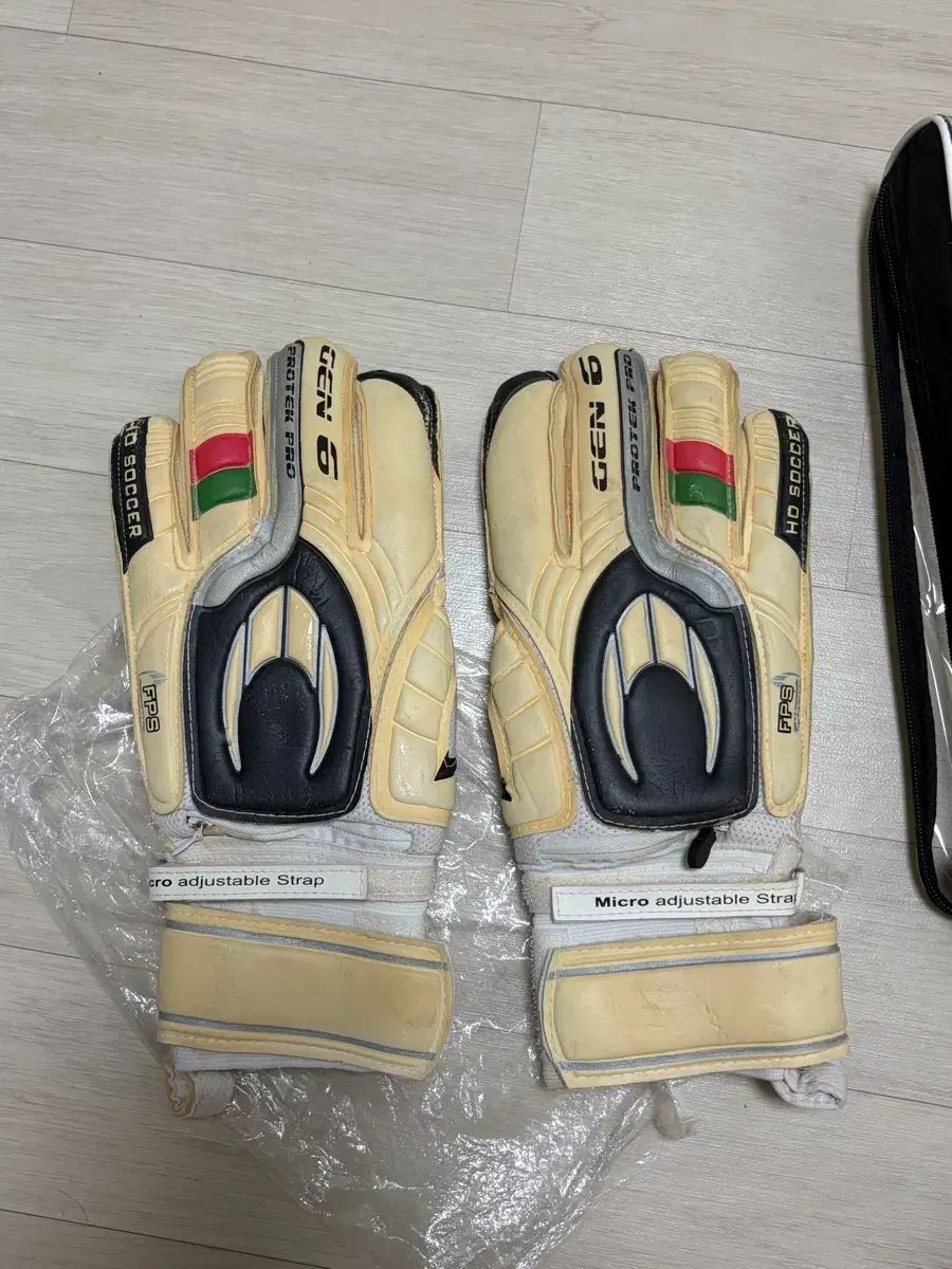 元韓国国家代表チョ ホスカー選手 実際に着用 ゴールキーパー手袋 10号
