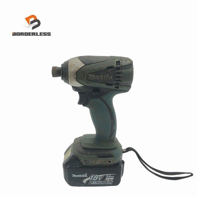 品 makita マキタ 18 V 充電式インパクトドライバ TD 146 DX バッテリー 3.0 Ah 付き 電動工具 締め付け118978