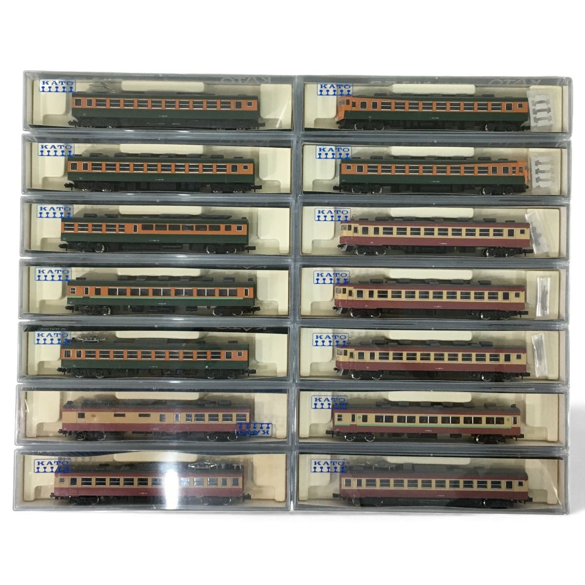 KATO 国鉄 153系 457系 急行電車 14両セット Nゲージ 鉄道模型