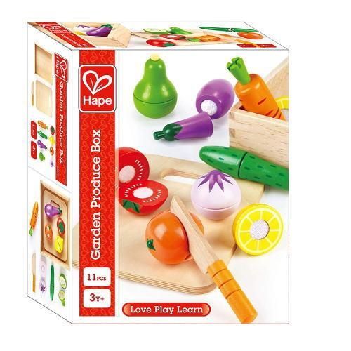 人気SALE，セール 新品未開封 新品未使用 Hape(ハペ) 新鮮お野菜u0026果物 E8269 024410木製玩具 　木のおもちゃままごと （送料無料 北海道、沖縄、離島は配送不可） その他