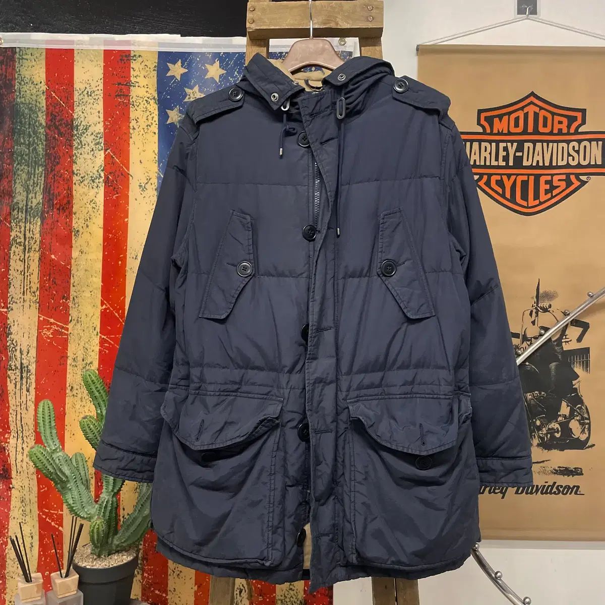 90 s ポロ ラルフローレン N 3 B グース ダウン ミリタリー マウンテン パーカ ジャケット