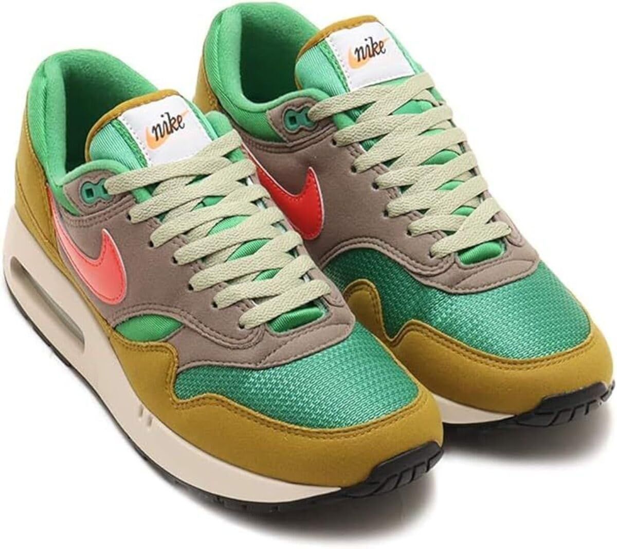 ナイキ エア マックス 1 86 AIR MAX PRM クラシックグリーン オリーブグレー ブロンジーン エンバーグロー HF 0551-300 27.5 cm