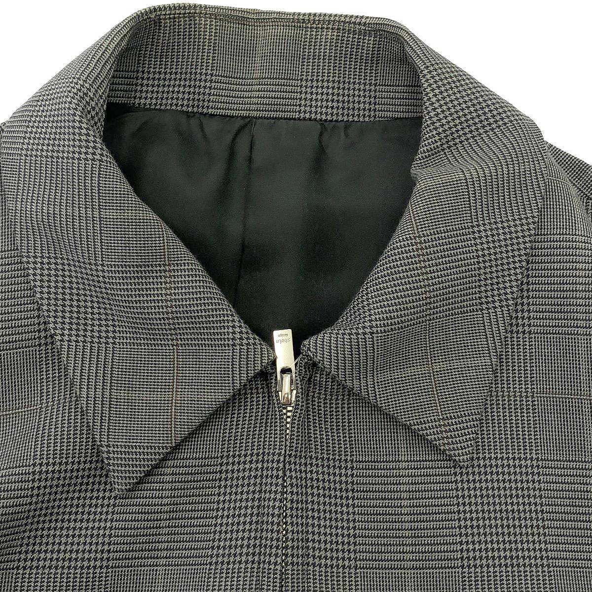 stein シュタイン 20SS OVER SLEEVE ZIP JACKET Glen check グレン