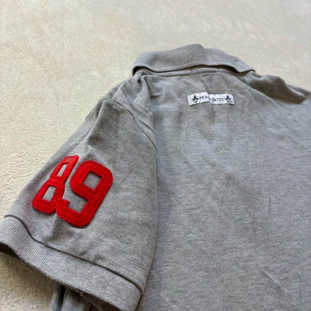 PEARLY GATES （パーリーゲイツ） 半袖ポロシャツ ニャロメ 30周年記念