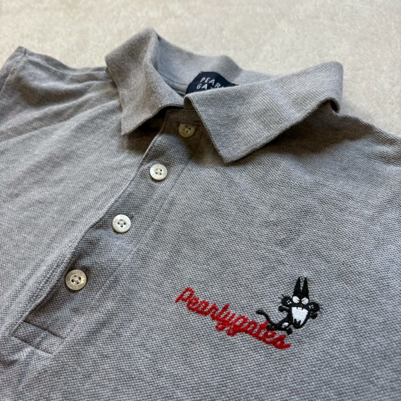 PEARLY GATES （パーリーゲイツ） 半袖ポロシャツ ニャロメ 30周年記念