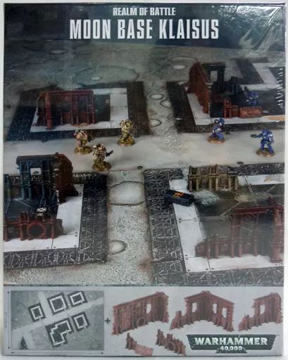 ミニチュアゲーム 戦闘領域 月面基地 クレイスス ウォーハンマー40000 Realm of Battle Moon Base Klaisus 64 37