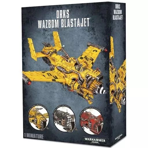 ミニチュアゲーム ワズボム ブラスタージェット ウォーハンマー40000 オルク Orks Wazbom Blastajet 50 32