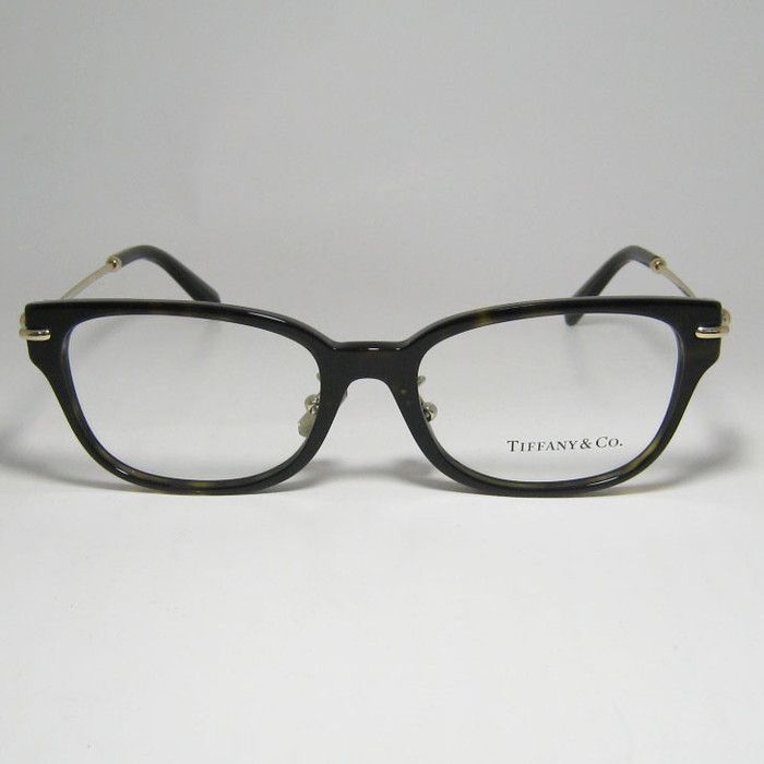 TIFFANY-CO ティファニー レディース 眼鏡 メガネ フレーム サングラス TF 2262 F-8015-52 度付可 ブラウンデミ ターコイズ