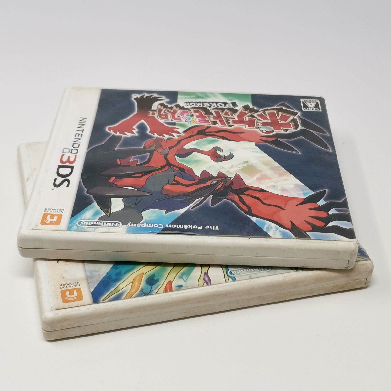 ポケットモンスター X Y 動作確認済み ポケモン 3DS ゲームソフト 2点