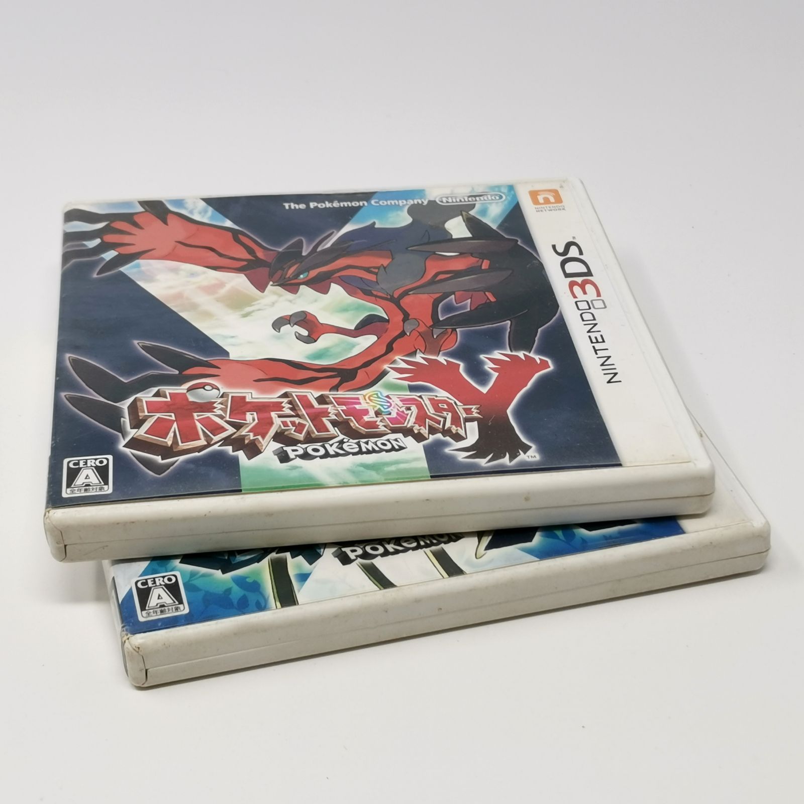 ポケットモンスター X Y 動作確認済み ポケモン 3DS ゲームソフト 2点